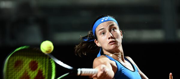 Латвийская теннисистка Анастасия Севастова на турнире в Риме 17 мая 2018 года - Sputnik Латвия