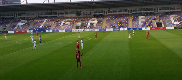 Ответный матч первого квалификационного раунда лиги Европы между Ригой и ЦСКА (София) - Sputnik Латвия