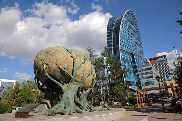 Центр Улан-Батора - столицы дикой Монголии - Sputnik Латвия