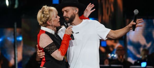 Лайма Вайкуле и Владимир Кристовский из группы Уматурман - Sputnik Латвия