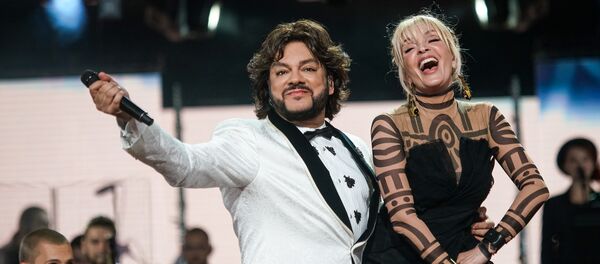 Филипп Киркоров и Лайма Вайкуле - Sputnik Латвия