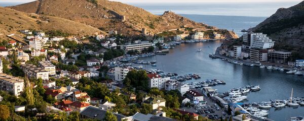 Вид на Балаклавскую бухту в Крыму - Sputnik Латвия