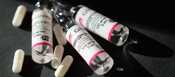 Лекарственный препарат мельдоний, запрещенный Всемирным антидопинговым агентством - Sputnik Latvija