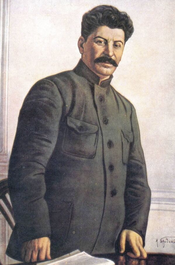 Одиночный портрет Иосифа Сталина - Sputnik Латвия
