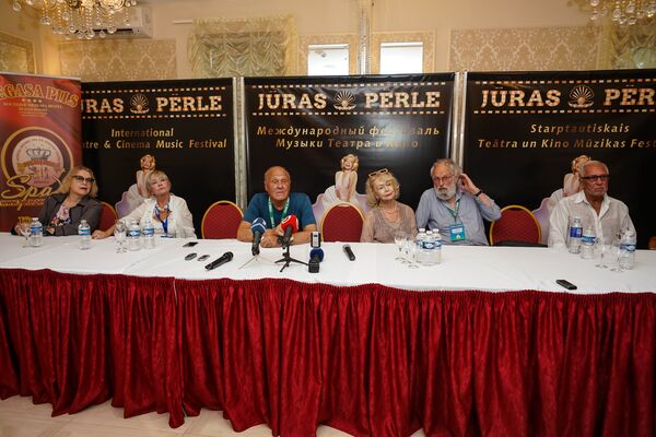 Пресс-конференция фестиваля Jūras Pērle - Sputnik Латвия