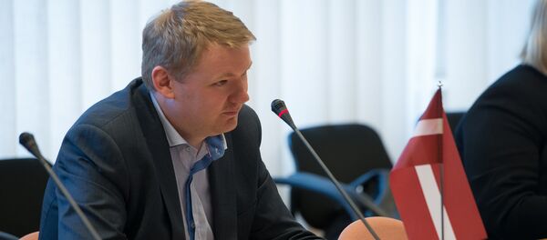 Депутат сейма Эдвардс Смилтенс Депутат сейма Эдвардс Смилтенс - Sputnik Latvija