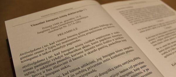 Права человека на литовском языке Права человека на литовском языке - Sputnik Latvija