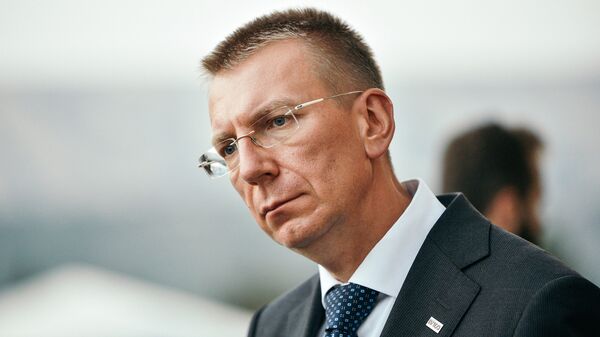 Министр иностранных дел Латвии Эдгарс Ринкевичс - Sputnik Latvija