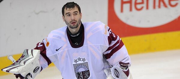 Хоккеист Эдгарс Масальскис - Sputnik Латвия