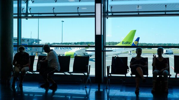 Зал ожидания аэропорта Рига - Sputnik Латвия