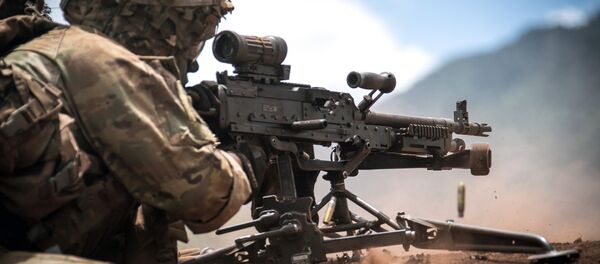 ASV armijas karavīrs ASV armijas karavīrs - Sputnik Latvija