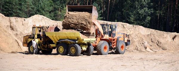 Строительство авиаполигона в Казлу-Руде - Sputnik Латвия