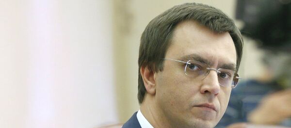 Министр инфраструктуры Украины Владимир Омелян Министр инфраструктуры Украины Владимир Омелян - Sputnik Latvija