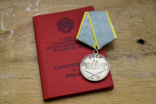 Медаль За боевые заслуги - Sputnik Латвия