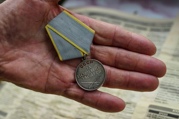 Медаль За боевые заслуги - Sputnik Латвия
