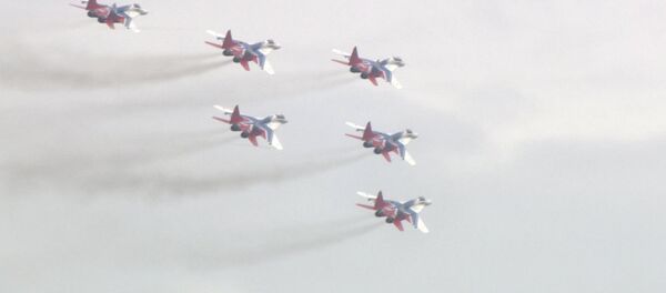 Авиашоу на форуме Армия-2018 Авиашоу на форуме Армия-2018 - Sputnik Латвия