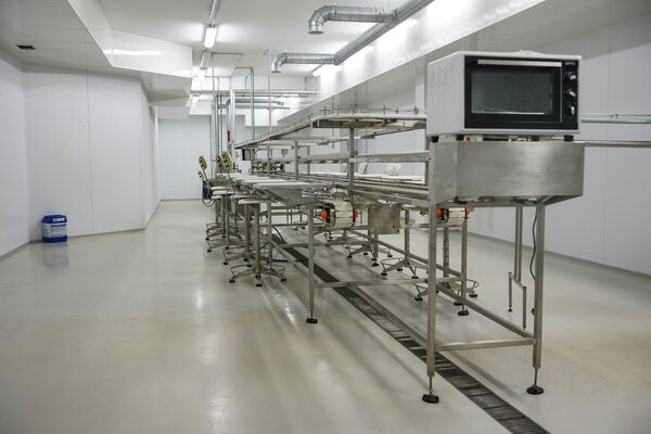 Современные цеха икорного рая - Sputnik Латвия