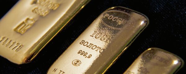 Золотые слитки  Золотые слитки  - Sputnik Latvija