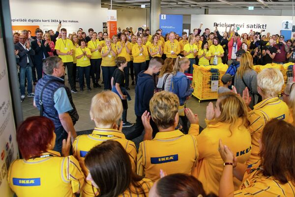 Открытие магазина IKEA в Риге Открытие магазина IKEA в Риге - Sputnik Латвия