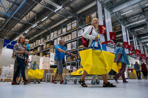 Открытие магазина IKEA в Риге Открытие магазина IKEA в Риге - Sputnik Латвия