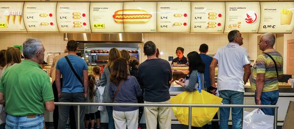 Открытие магазина IKEA в Риге Открытие магазина IKEA в Риге - Sputnik Latvija