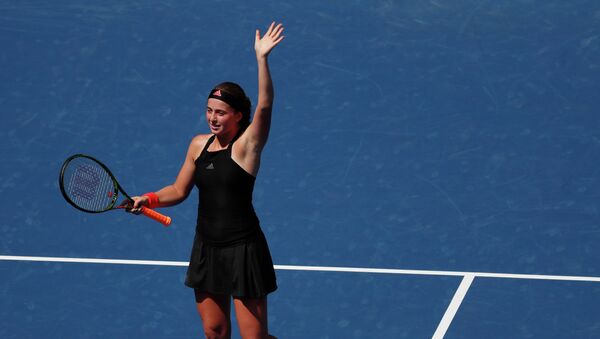 Теннисистка Елена Остапенко на турнире US Open - Sputnik Латвия