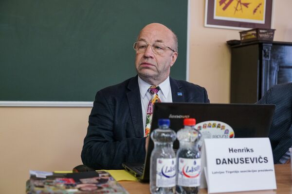 Президент Латвийской ассоциации торговцев Хенрикс Данусевичс Президент Латвийской ассоциации торговцев Хенрикс Данусевичс - Sputnik Латвия