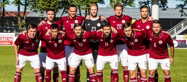 Латвийская национальная сборная по футболу - Sputnik Латвия
