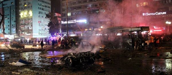 Теракт в Турции 13.03.2016 Теракт в Турции 13.03.2016 - Sputnik Латвия