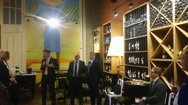 Встреча партии Согласие с латвийскими соотечественниками в Москве - Sputnik Латвия