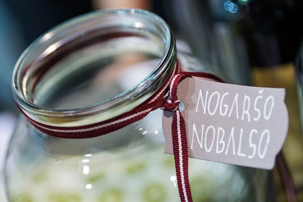 Каждый посетитель выставки может проголосовать за понравившийся продукт - Sputnik Латвия