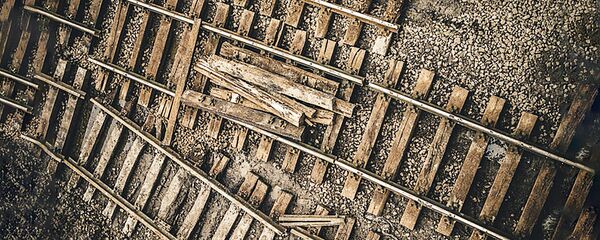 Разобранная железная дорога - Sputnik Латвия