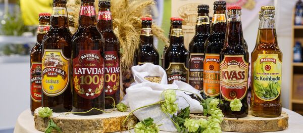 Пиво от латвийского производителя Bauskas alus Пиво от латвийского производителя Bauskas alus - Sputnik Latvija