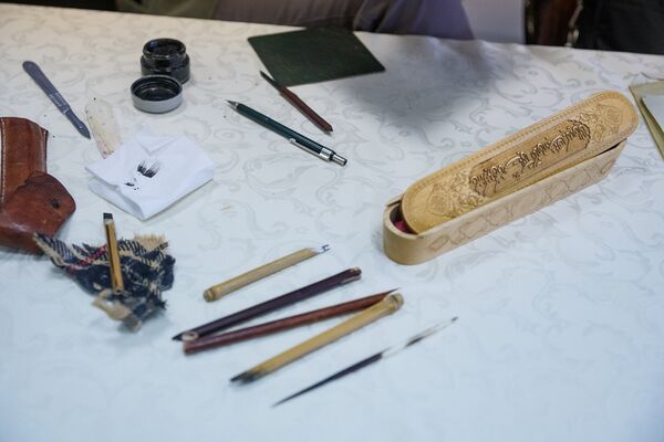 Выставка старинной суфийской живописи в рамках V международного фестиваля восточного искусства и музыки RUMI FEST - Sputnik Латвия