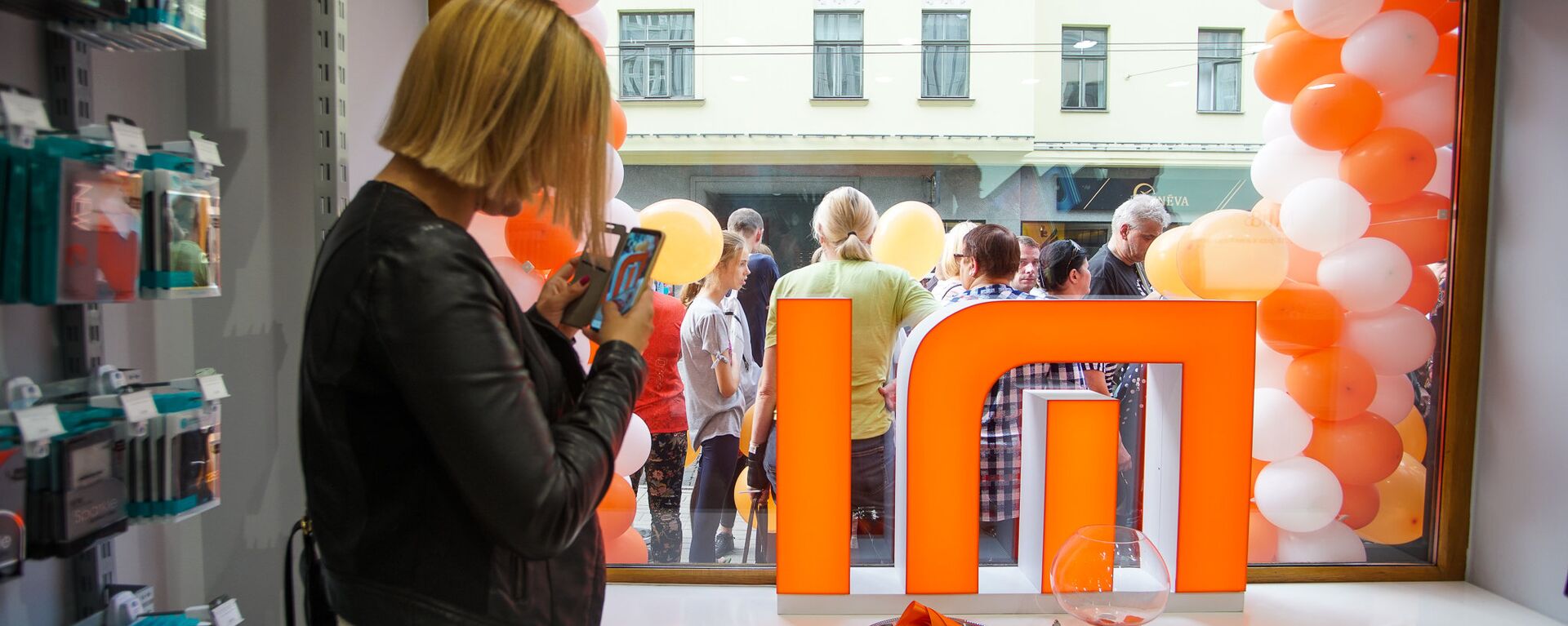 Открытие фирменного магазина Xiaomi в Риге - Sputnik Латвия, 1920, 07.09.2018