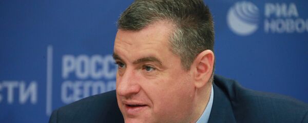 Председатель Комитета Госдумы РФ по международным делам Леонид Слуцкий Председатель Комитета Госдумы РФ по международным делам Леонид Слуцкий - Sputnik Latvija