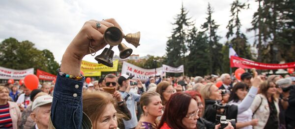 Марш в защиту русских школ Наш выбор. 15 сентября 2018 г. Марш в защиту русских школ Наш выбор. 15 сентября 2018 г. - Sputnik Latvija