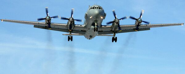 Krievijas lidmašīna Il-20. Foto no arhīva Krievijas lidmašīna Il-20. Foto no arhīva - Sputnik Latvija
