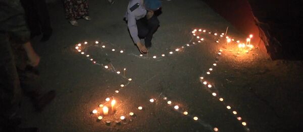 В авиагарнизоне Бельбек почтили память погибшего экипажа Ил-20 - Sputnik Latvija