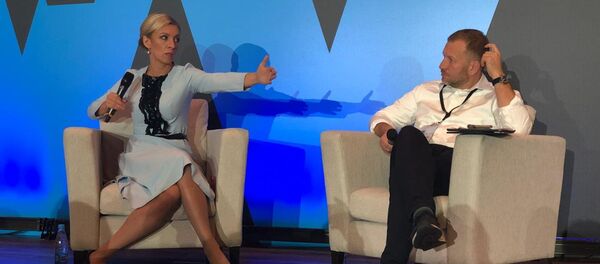 Мария Захарова и Петр Лидов - Sputnik Латвия