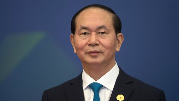 Президент Социалистической Республики Вьетнам Чан Дай Куанг - Sputnik Latvija