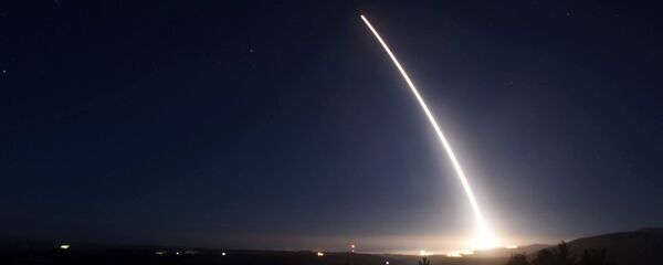 Испытания межконтинентальной баллистической ракеты Minuteman III Испытания межконтинентальной баллистической ракеты Minuteman III - Sputnik Latvija