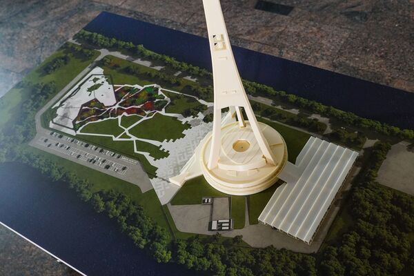 Проект реконструкции телебашни на Закюсале - Sputnik Латвия