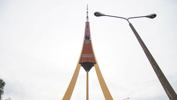 Телебашня на Закюсале - Sputnik Латвия