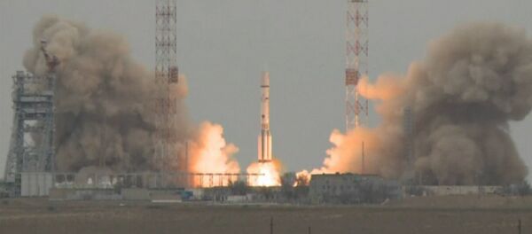 Протон-М стартовал со станцией поиска жизни на Марсе. Кадры с Байконура - Sputnik Латвия