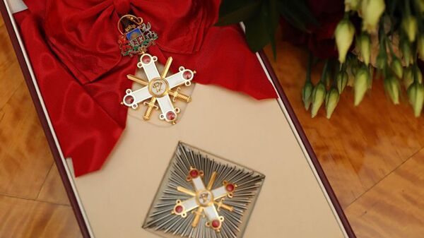 Орден Виестурса — государственная награда Латвии для военнослужащих - Sputnik Latvija
