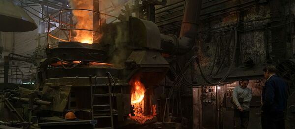 На заводе сохранился литейный цех - Sputnik Латвия