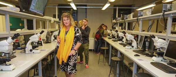 Мир микроскопов на факультете медицины Латвийского университета - Sputnik Латвия