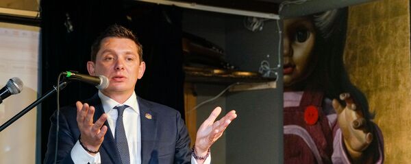 Лидер KPV LV Артусс Кайминьш после выборов Лидер KPV LV Артусс Кайминьш после выборов - Sputnik Latvija