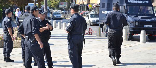 Сотрудники болгарской полиции Сотрудники болгарской полиции - Sputnik Латвия